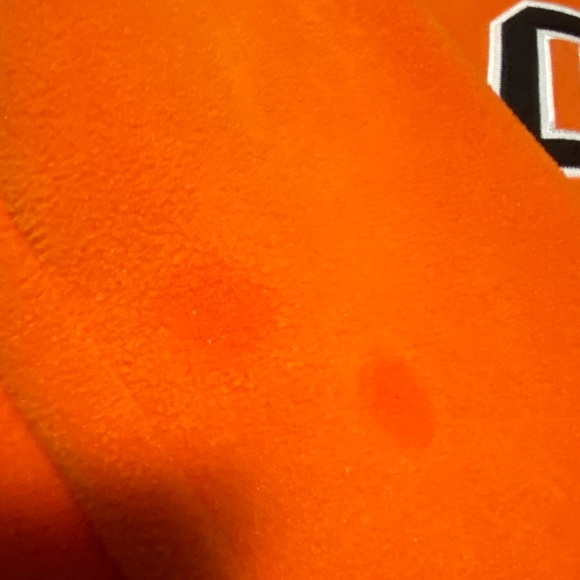 OVO Arch Polar Fleece Half Zip - Orange - Picture 8 of 8